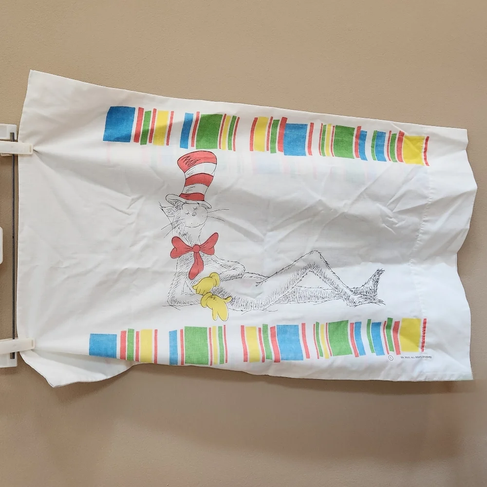 Oversized Dr. Suess pillowcase